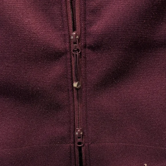 Lululemon Athletica Deep Purple Hooded Trench Coat - Picture 5 of 6